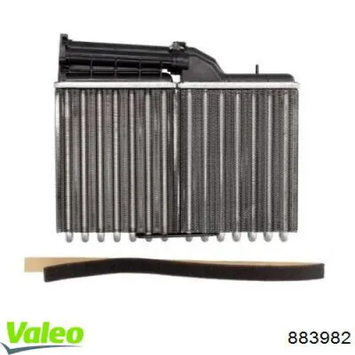 Радиатор печки (отопителя) VALEO 883982 цена, от 40.45 USD