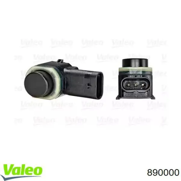 Купить 890000 VALEO Датчик сигнализации парковки, парктроник, боковой