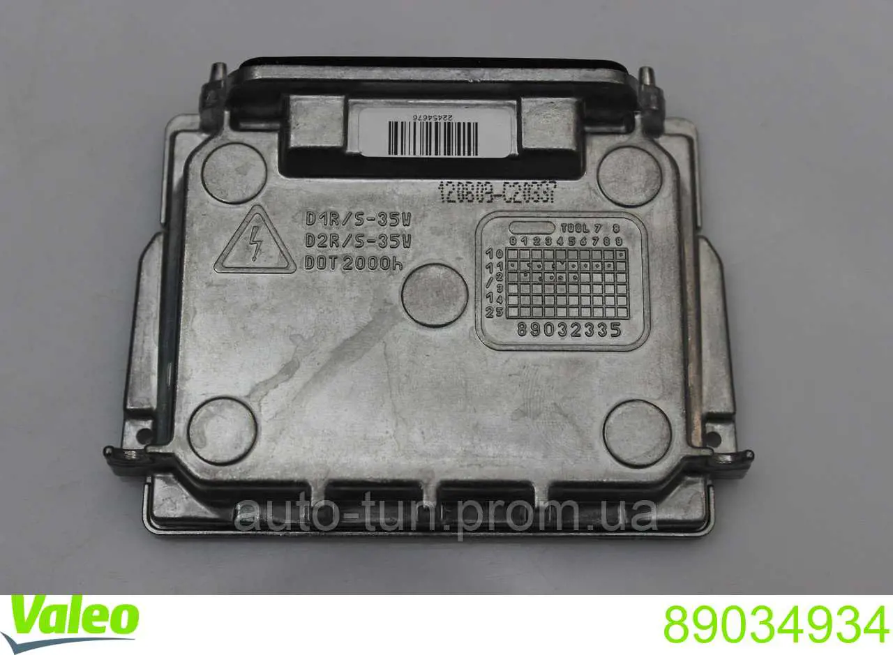 89034934 VALEO Модуль управления биксеноном
