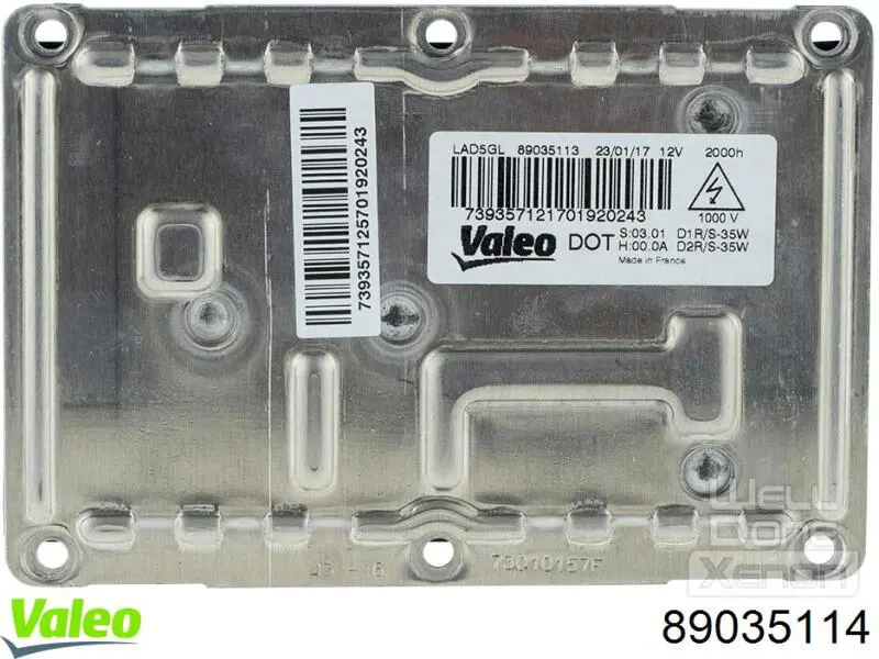 Ксенон, блок управления VALEO 89035114 цена, от 38.09 USD
