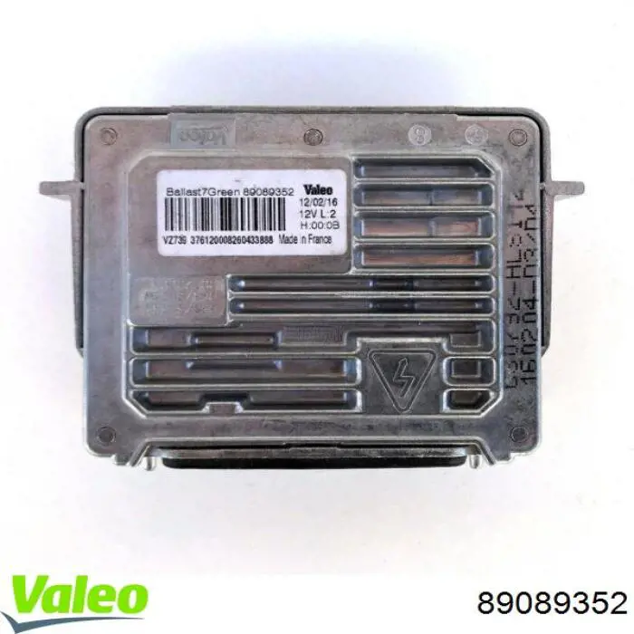 89089352 VALEO Модуль управления биксеноном
