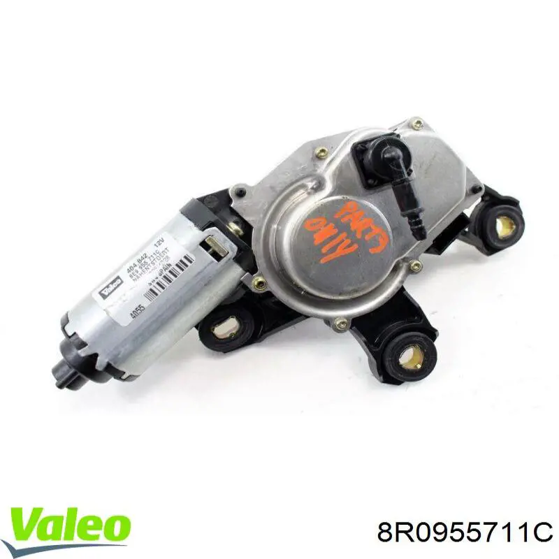 Мотор стеклоочистителя заднего стекла 8R0955711C VALEO