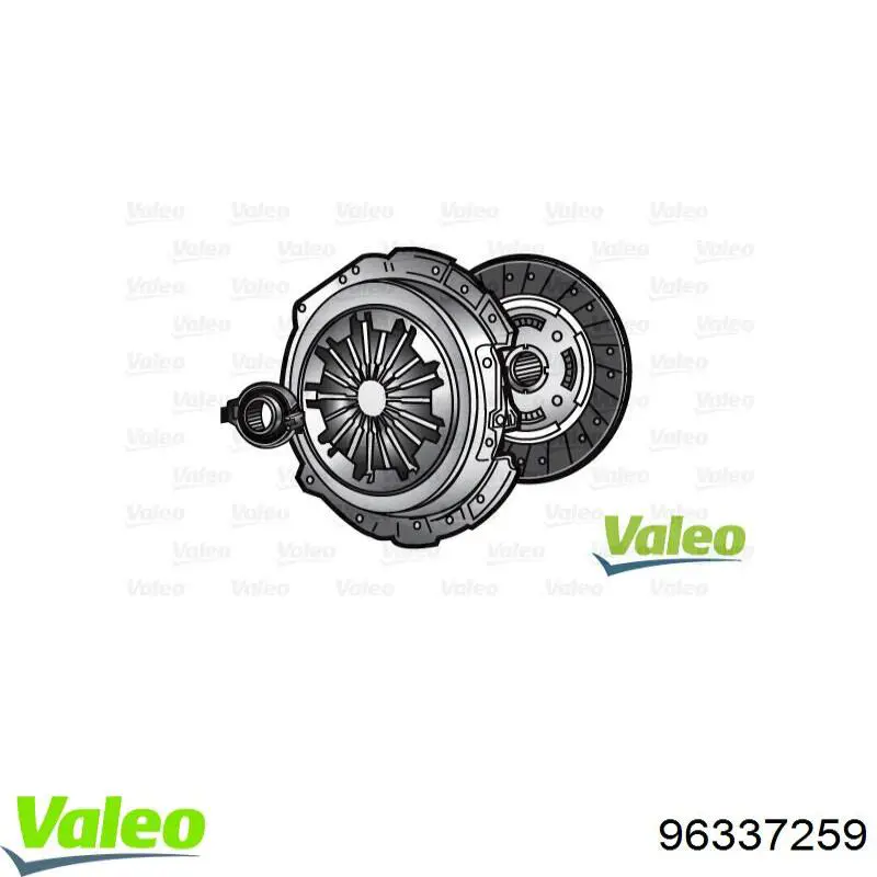 Диск сцепления 96337259 VALEO