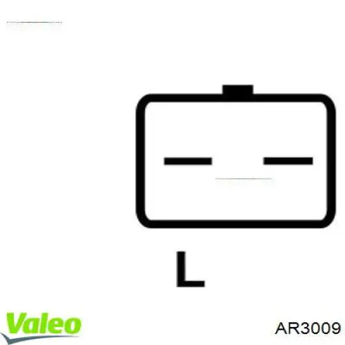 AR3009 VALEO Рычаг передней подвески нижний, правый