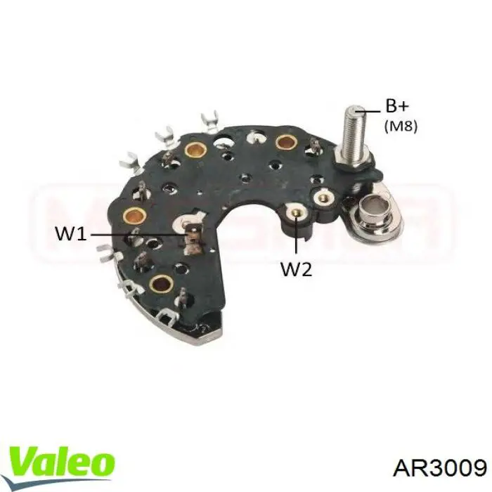 AR3009 VALEO Рычаг передней подвески нижний, правый