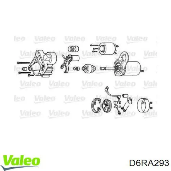 Стартер VALEO D6RA293 цена, от 34.44 USD