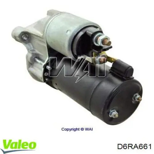 D6RA661 VALEO Стартер автомобиля