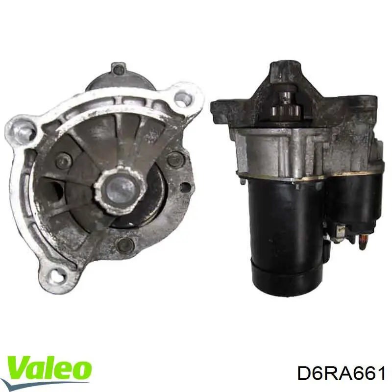 Стартер D6RA661 VALEO
