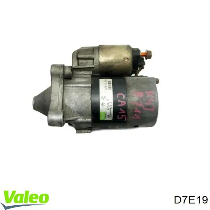 Стартер D7E19 VALEO