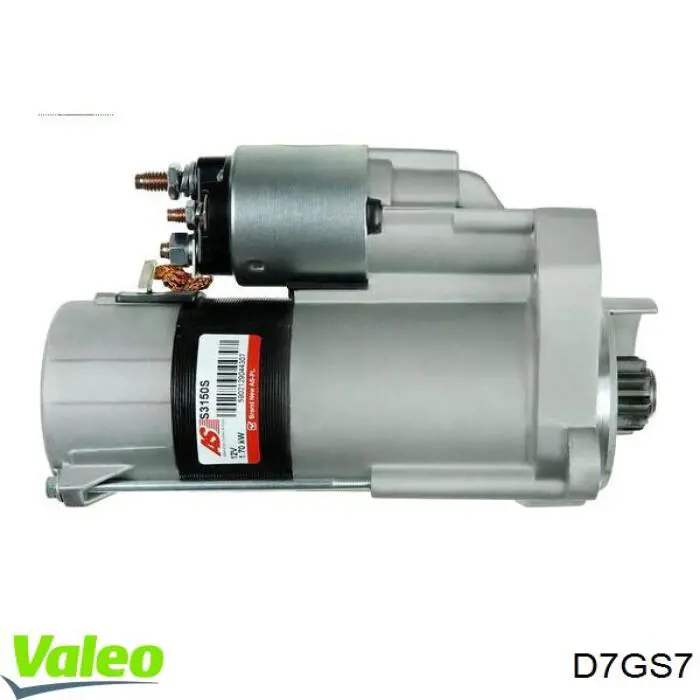 Стартер двигателя VALEO D7GS7