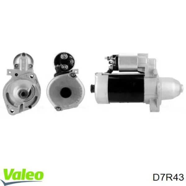 Стартер VALEO D7R43 цена, от 58.74 USD