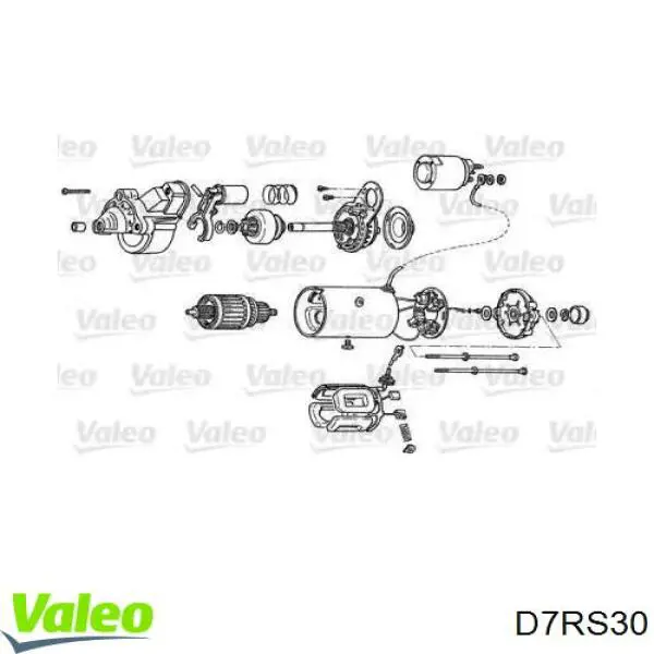Купить D7RS30 VALEO Стартер