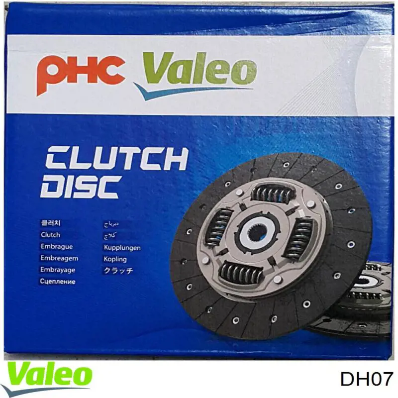 DH07 VALEO диск сцепления