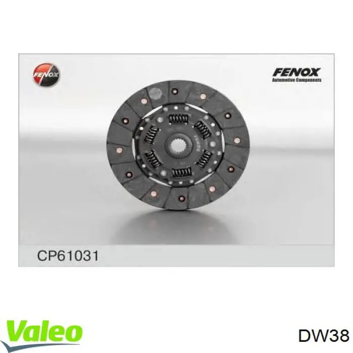 Диск сцепления VALEO DW38 цена, от 25.67 USD