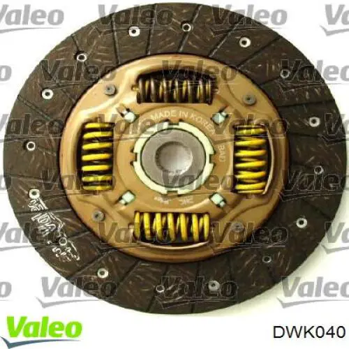 Купить DWK040 VALEO Комплект сцепления (диск, корзина, подшипник)