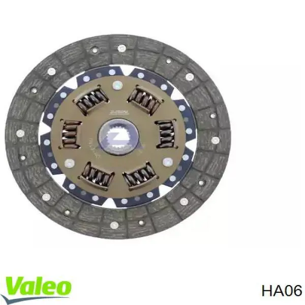 HA06 VALEO Диск сцепления ведомый
