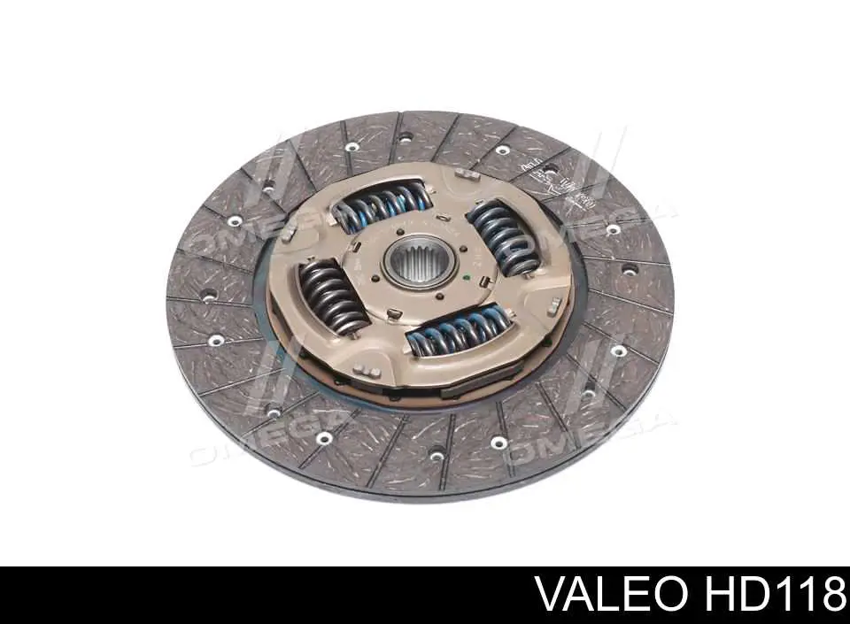 HD-118 VALEO диск сцепления