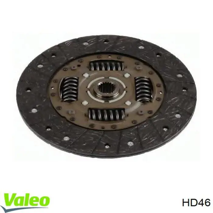 HD46 VALEO Диск сцепления ведомый