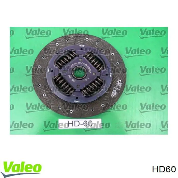 Диск сцепления HD60 VALEO