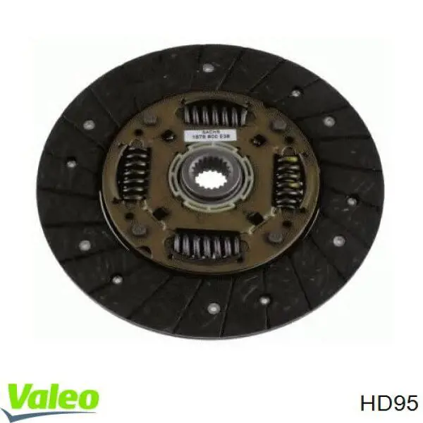 Диск сцепления  VALEO HD95