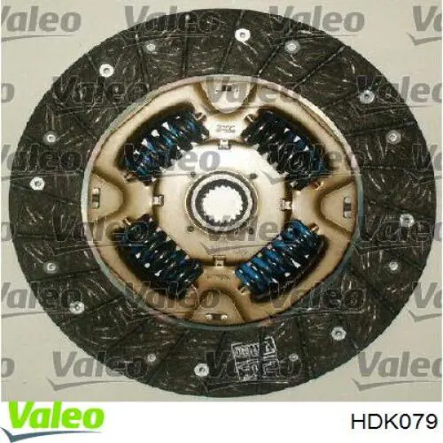 Купить HDK079 VALEO Комплект сцепления (диск, корзина, подшипник)