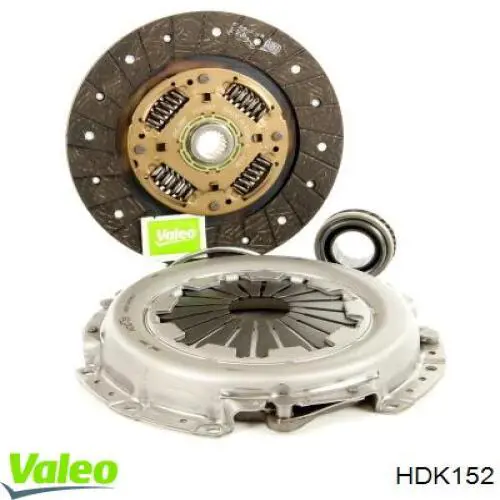 Купить HDK152 VALEO Комплект сцепления (диск, корзина, подшипник)
