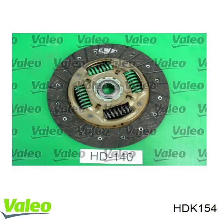 HDK-154 VALEO kit de embraiagem (3 peças)