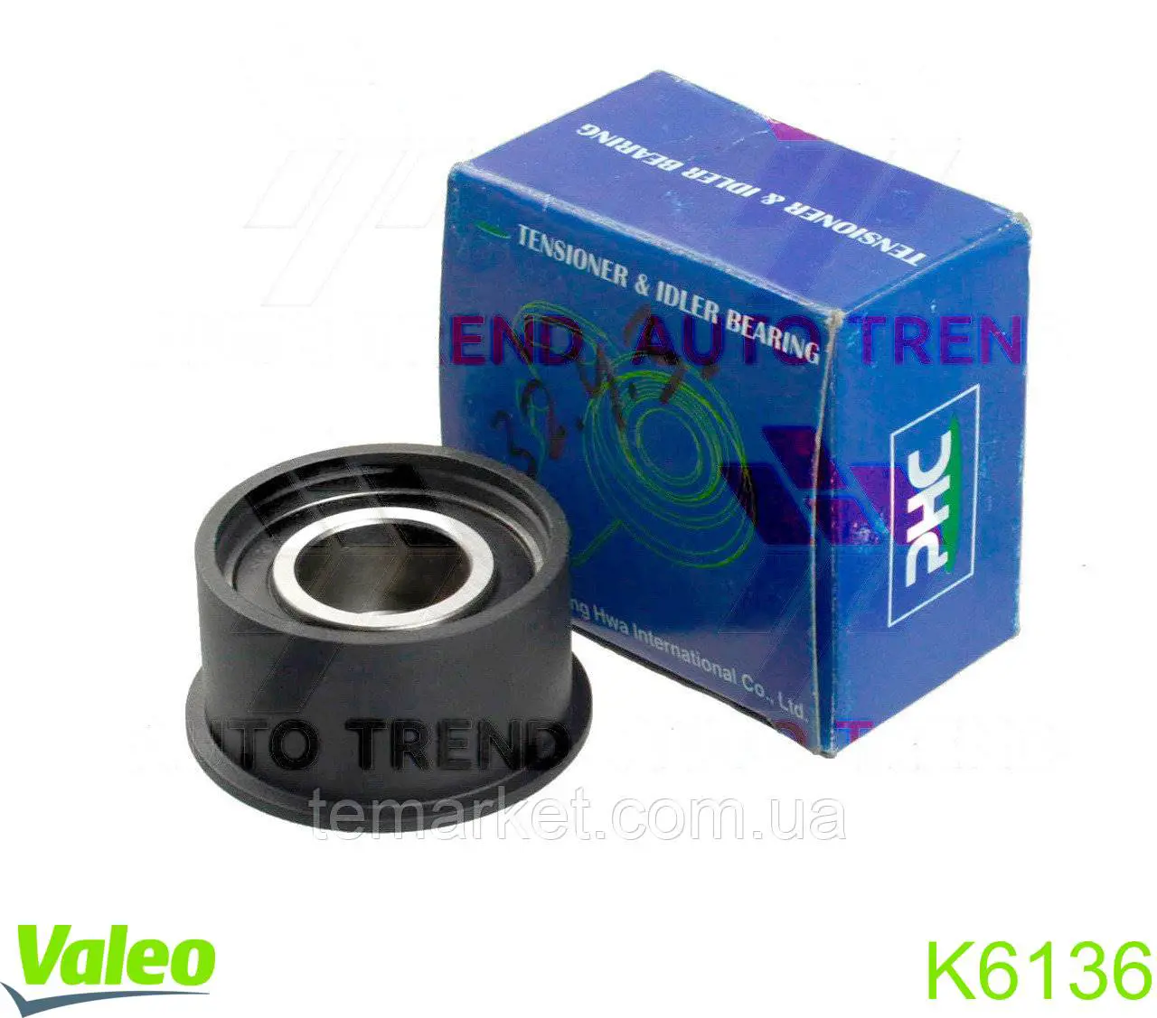 K6136 VALEO Паразитный ведущий ролик