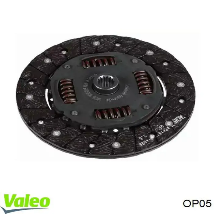 OP05 VALEO Диск сцепления ведомый