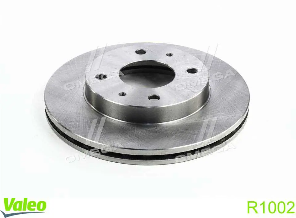 R1002 VALEO Диск тормозной передний