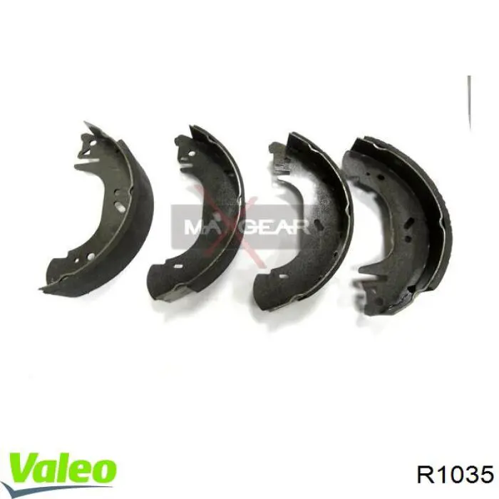 Передние тормозные диски R1035 VALEO