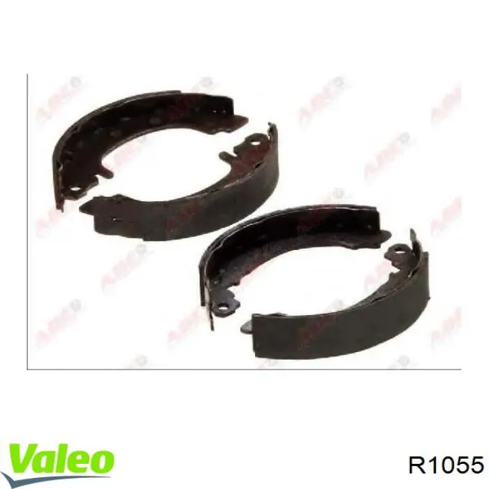 R1055 VALEO Диск тормозной передний