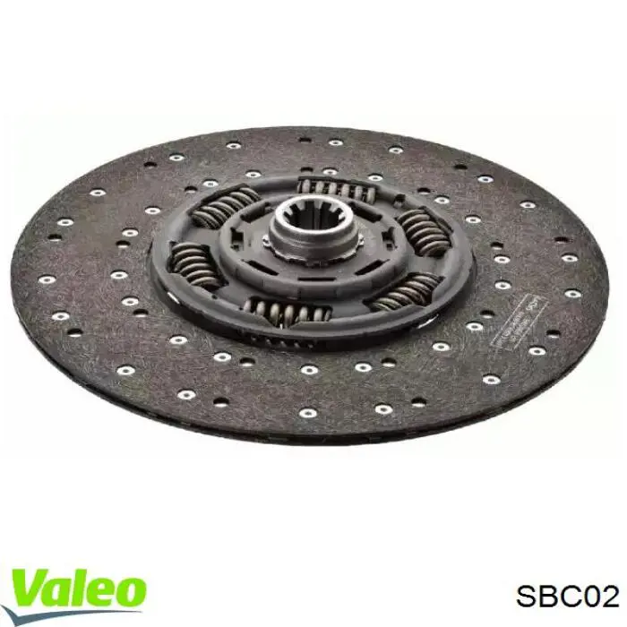 SBC02 VALEO Нажимной диск сцепления