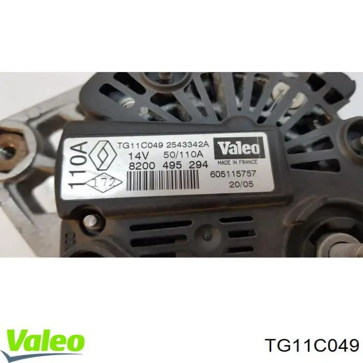 Генератор TG11C049 VALEO