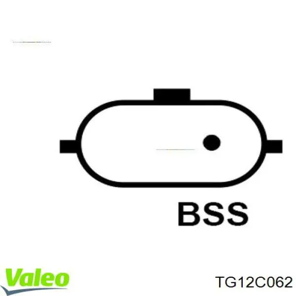 TG12C062 VALEO Генератор автомобильный