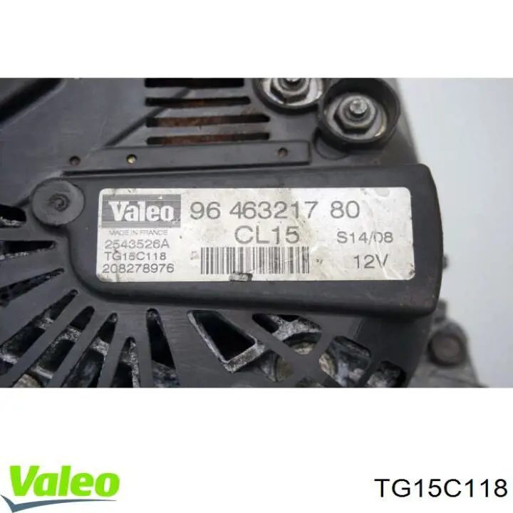 Автомобильный генератор VALEO TG15C118 цена, от 109.39 USD