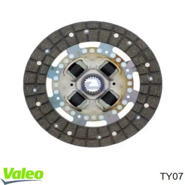 Диск сцепления TY07 VALEO