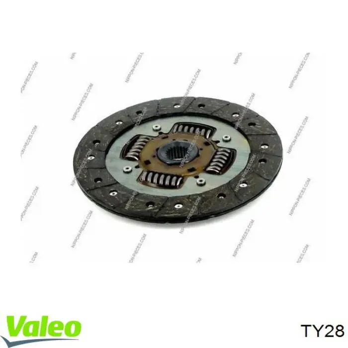 Диск сцепления TY28 VALEO