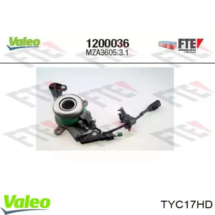 TYC17HD VALEO Нажимной диск сцепления