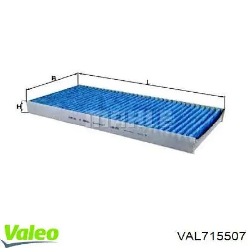 VAL715507 VALEO фильтр салона