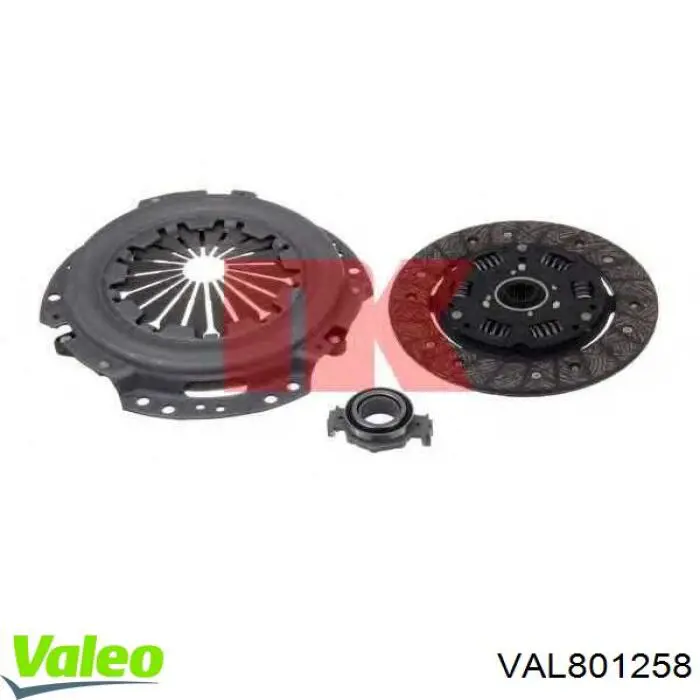 VAL801258 VALEO Сцепление в сборе