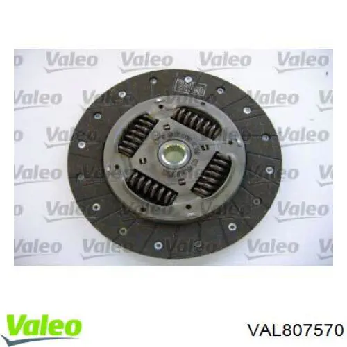 Диск сцепления VAL807570 VALEO