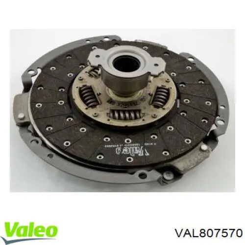 VAL807570 VALEO Диск сцепления ведомый