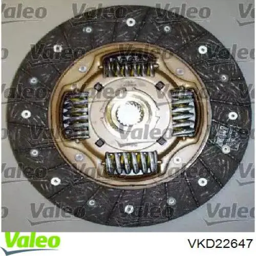 VKD22647 VALEO Plato de presión de embrague original y equivalente