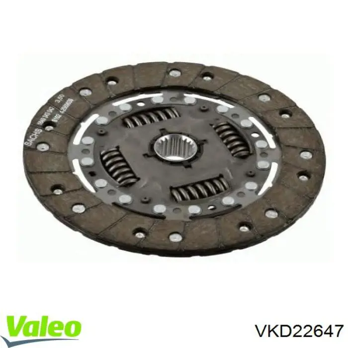 VKD22647 VALEO Нажимной диск сцепления