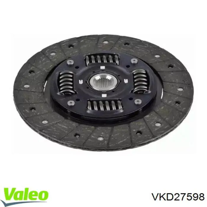 VKD27598 VALEO диск сцепления