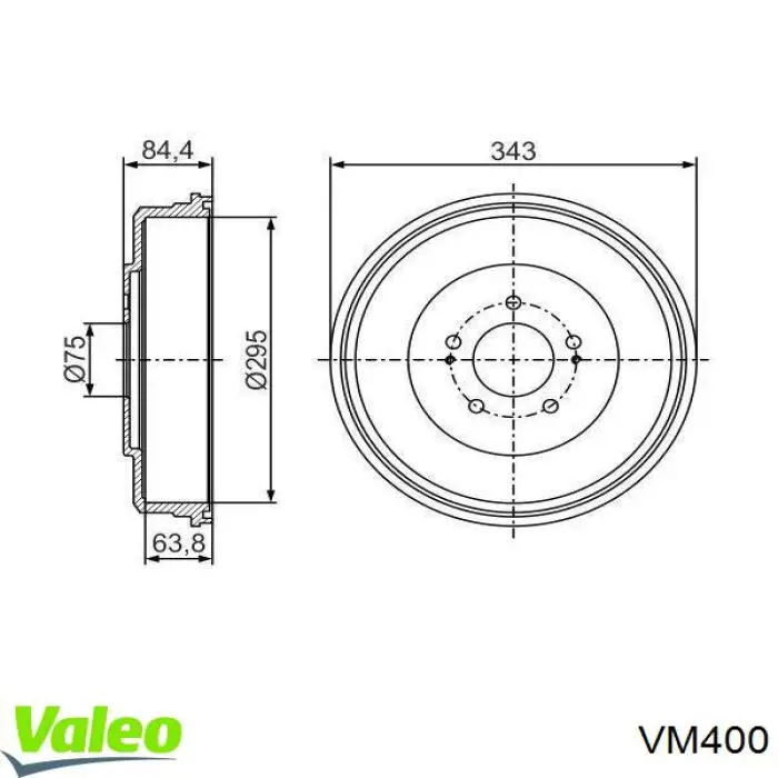 Щетки стеклоочистителя VM400 VALEO