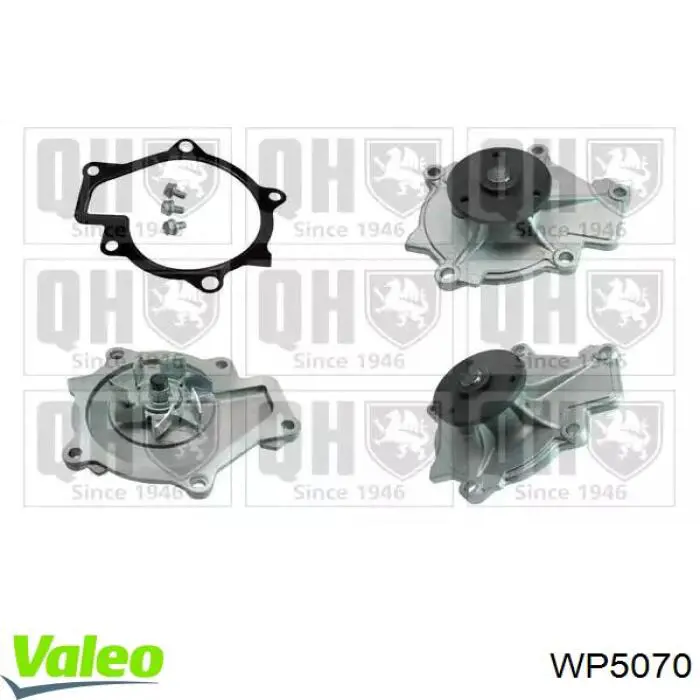 Помпа охлаждения VALEO WP5070 цена, от 39.32 USD