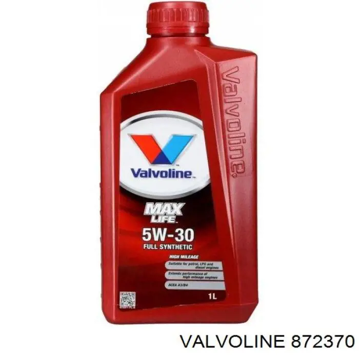 872370 Valvoline Масло двигателя