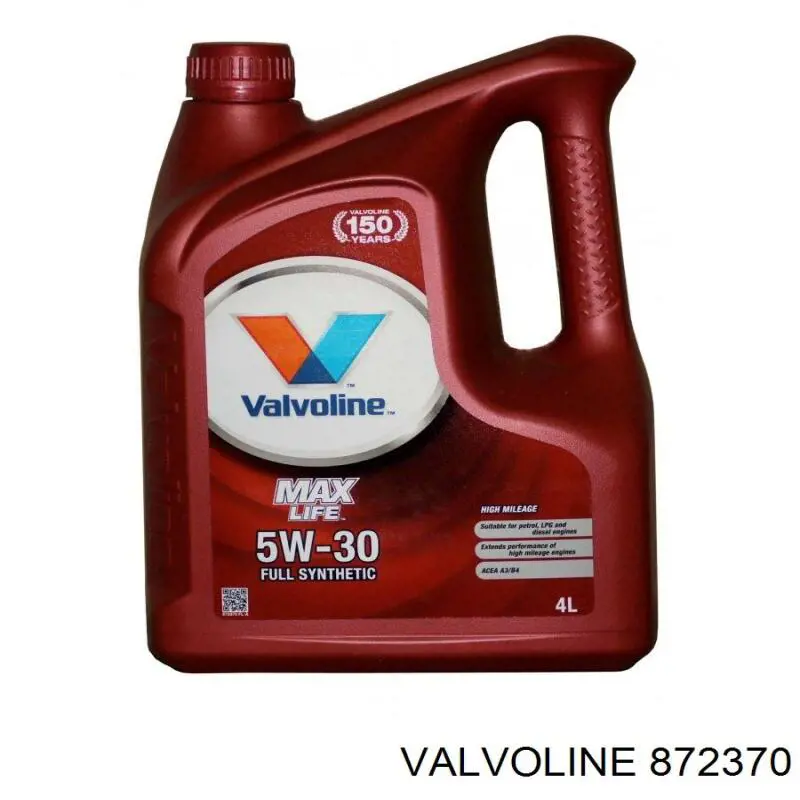 Моторное масло 872370 Valvoline